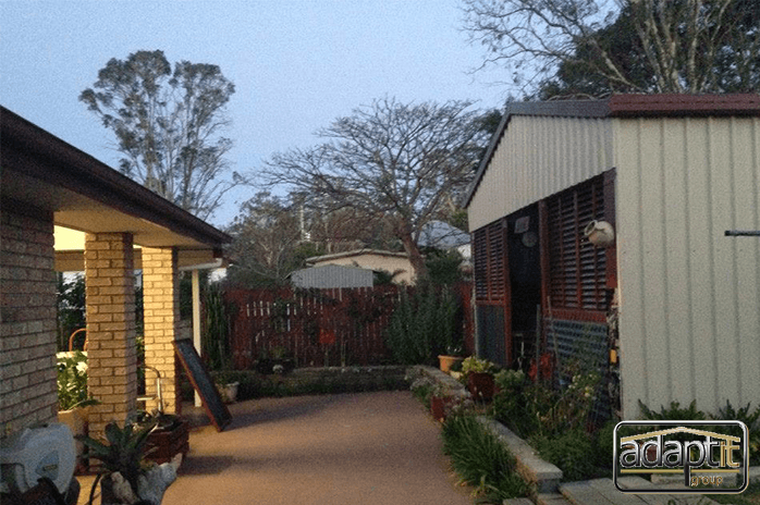 PatioShed extension in Blackstone 1