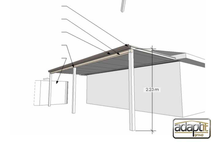 Stratco Insulated Patio in Kallangur