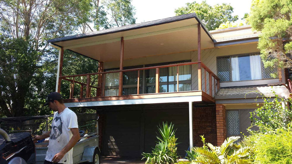 Brisbane Flat Roof Patio Deck